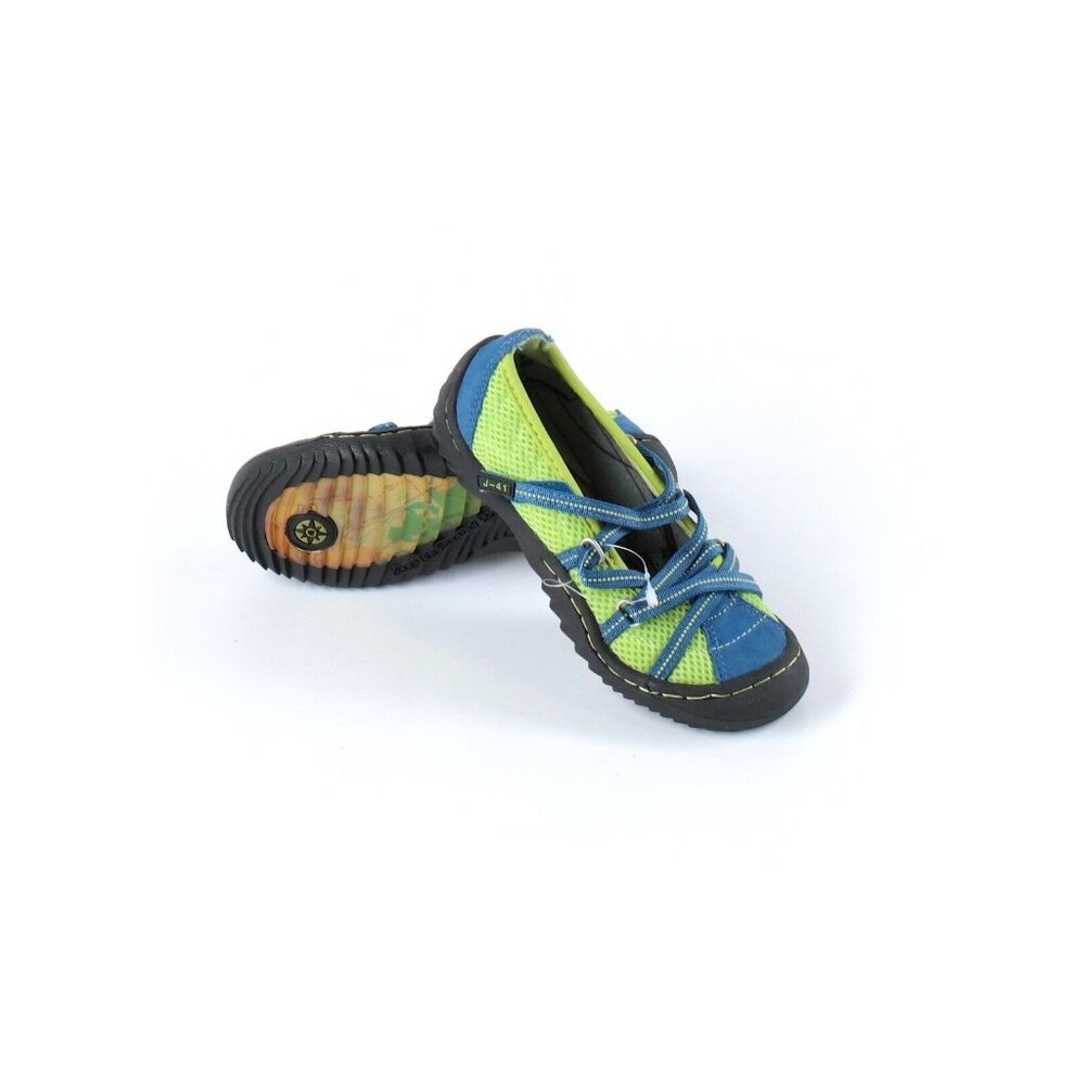 New Toddler Girl J-41 Jeep Sideline Jr Blue Green Vegan Shoe Size 12.5